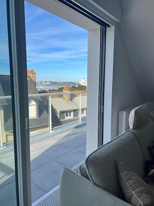Superbe Apt Saint-Malo With View Apartman